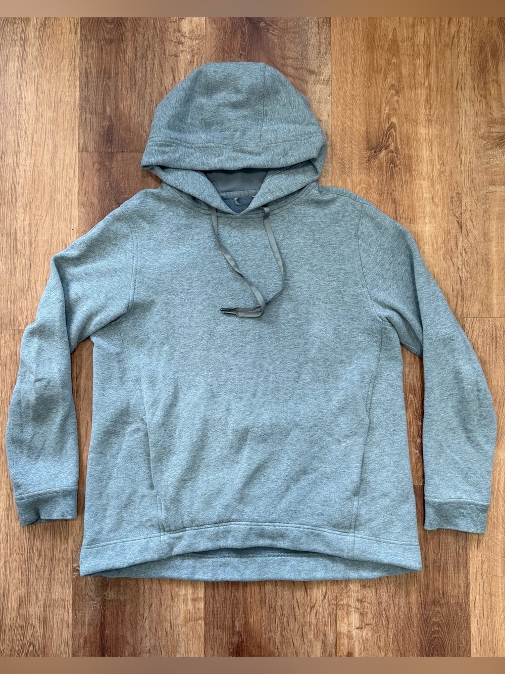 lululemon Wind Down Pullover Hoodie Womens 8 Heather Medium Gray Slate Gym